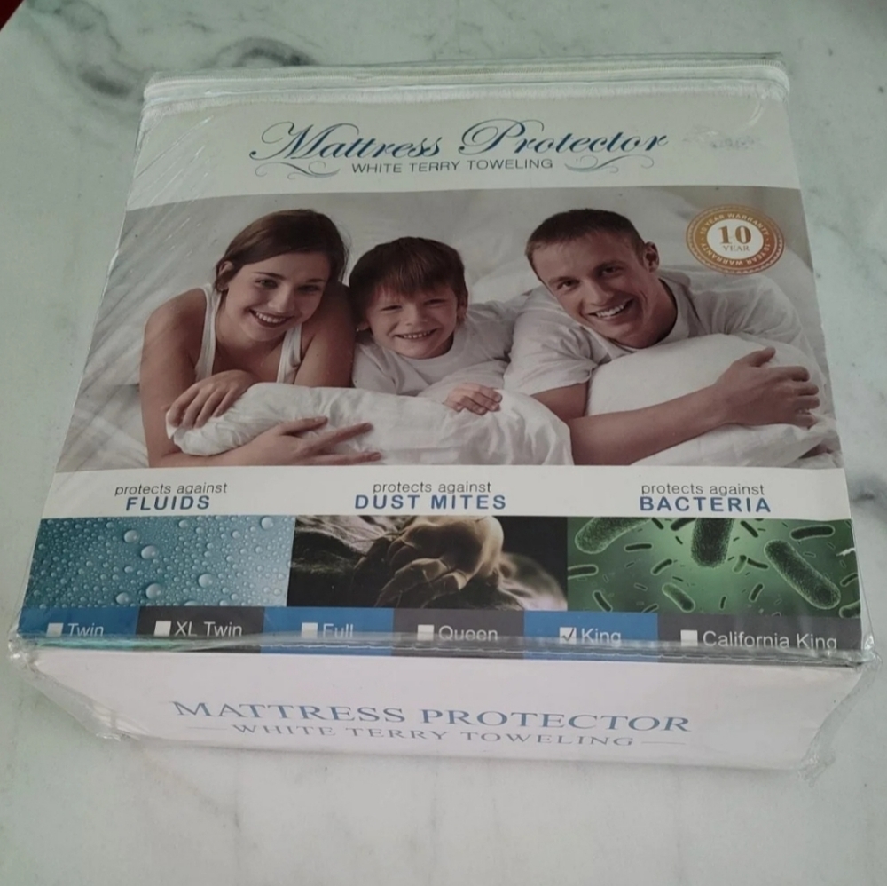 King Size Fitted  Bed Mattress Cover
